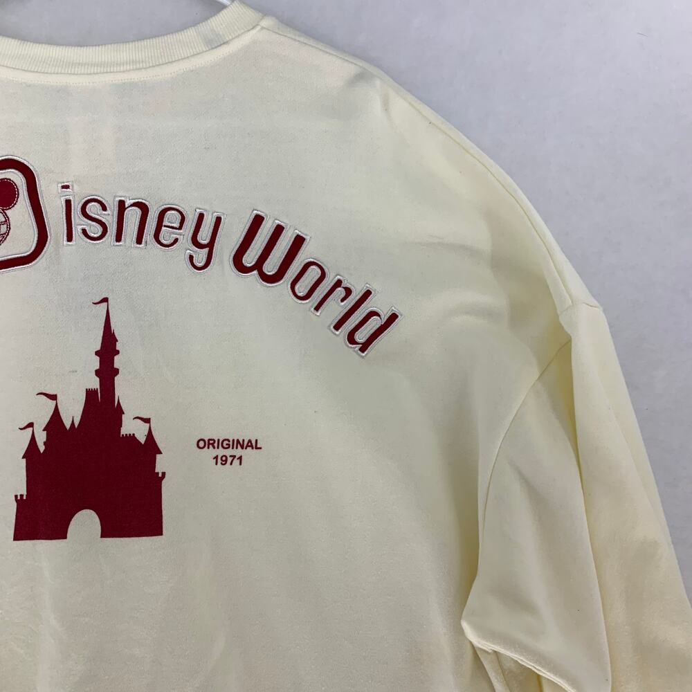 Walt Disney World Cinderella Castle Women's Cream Pullover Size 2XL - Picture 15 of 15